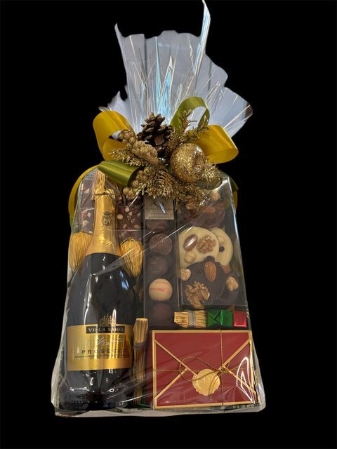 Holiday Wine and Chocolate box