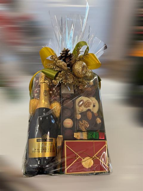 Holiday Wine and Chocolate box