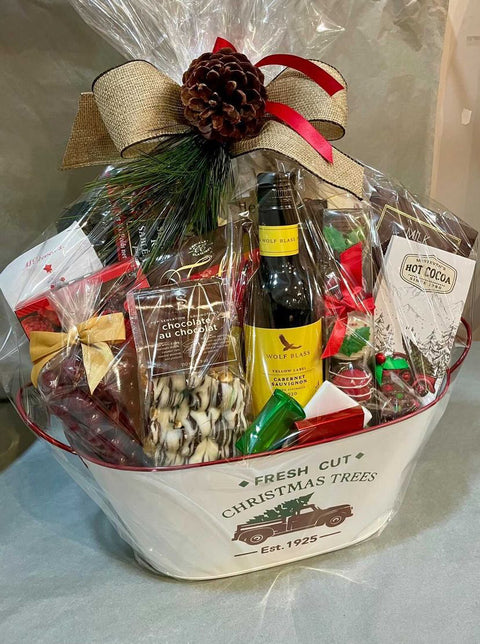 Red Truck Basket