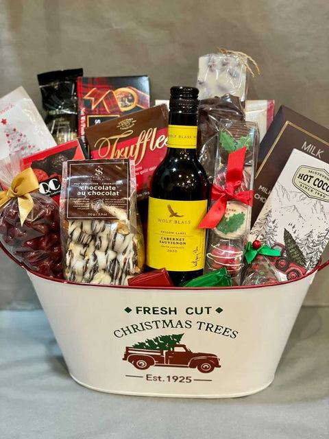 Red Truck Basket
