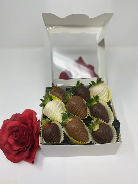 Chocolate Covered Strawberries Window Box