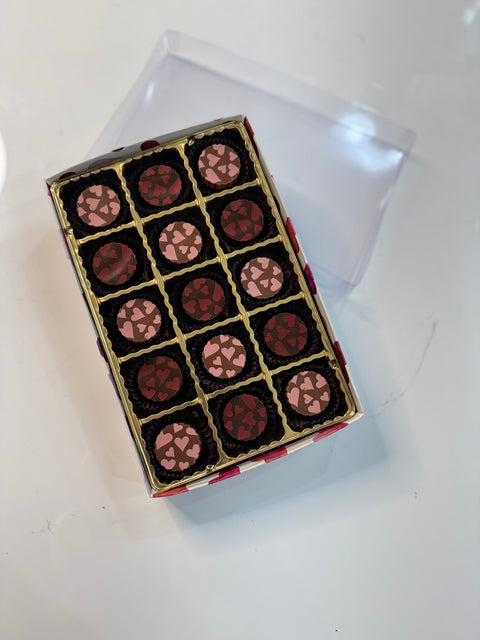 Raspberry & Champagne Truffle Box