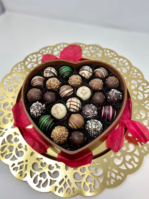 The Chocolate Heart Box