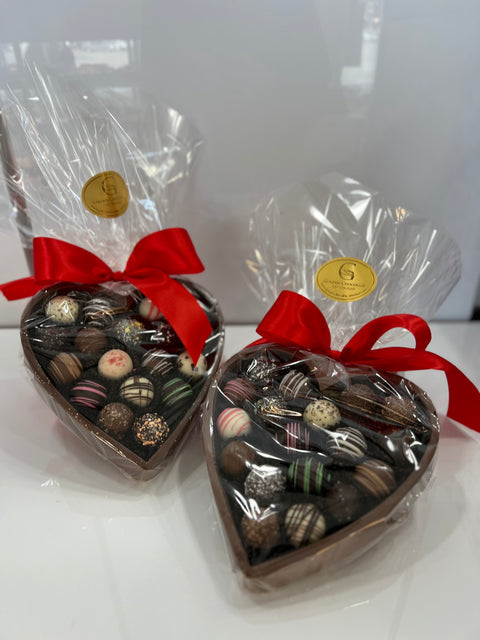 Chocolate Heart Truffle Box (Large)